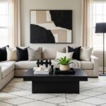 Black and Beige Living Room Ideas