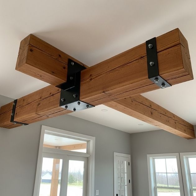 Create a Rustic-Modern Fusion Load Bearing Beam