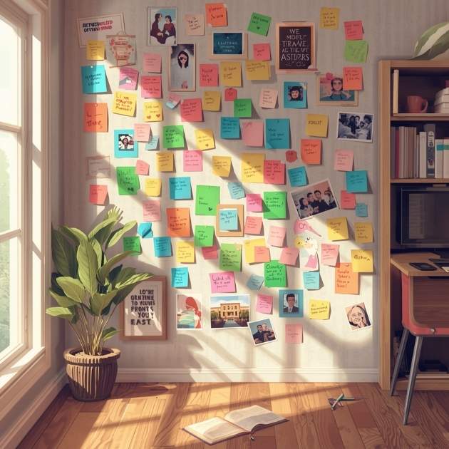 Encouraging Messages Gratitude Wall