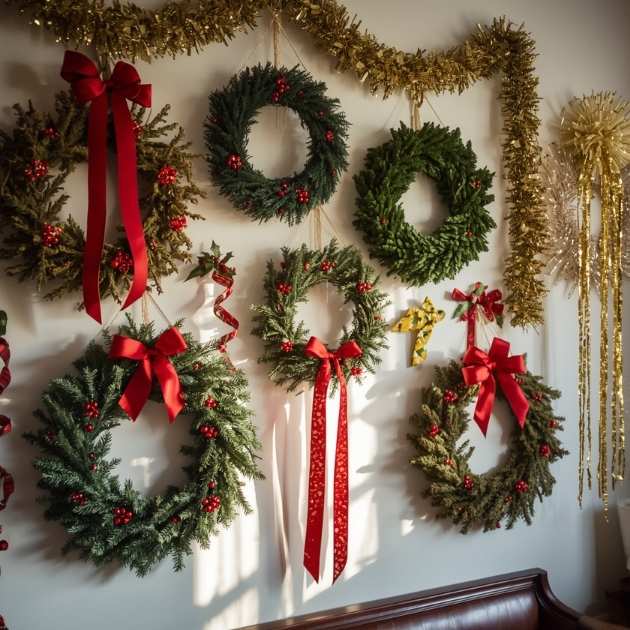 Festive Decorations Wall