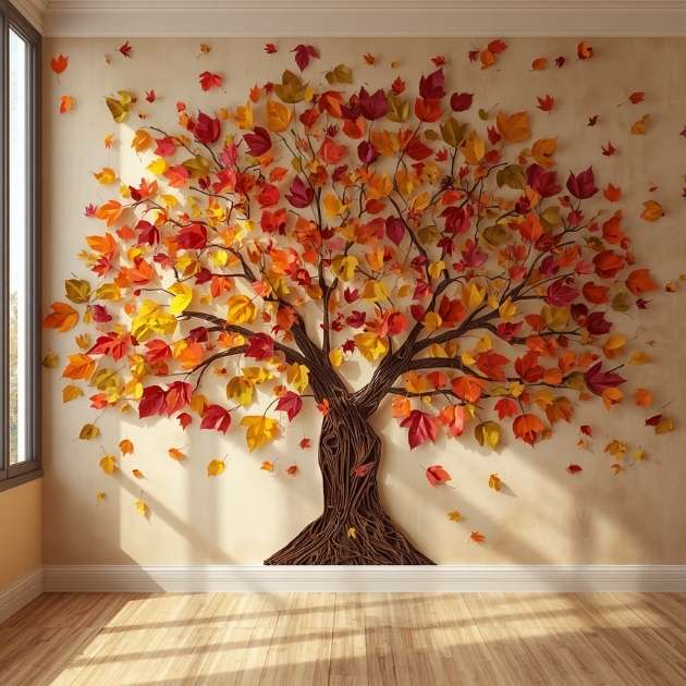 Gratitude Tree Wall