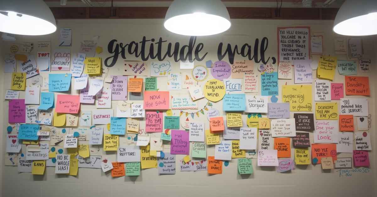 Gratitude Wall Ideas