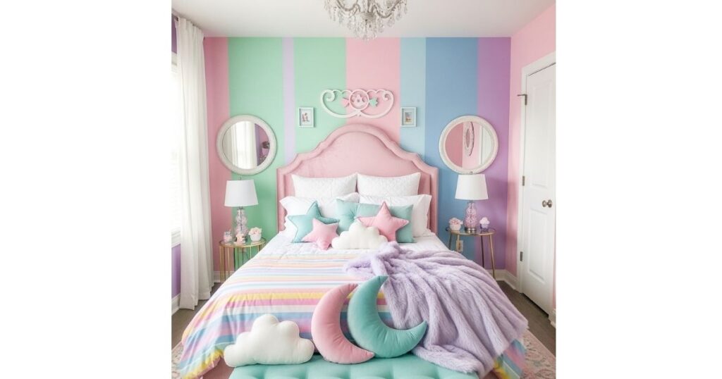 Pastel Power bedroom