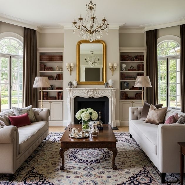 Timeless Elegance Living Room