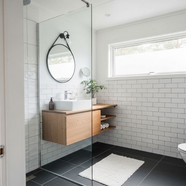 Add a Glass Shower Panel