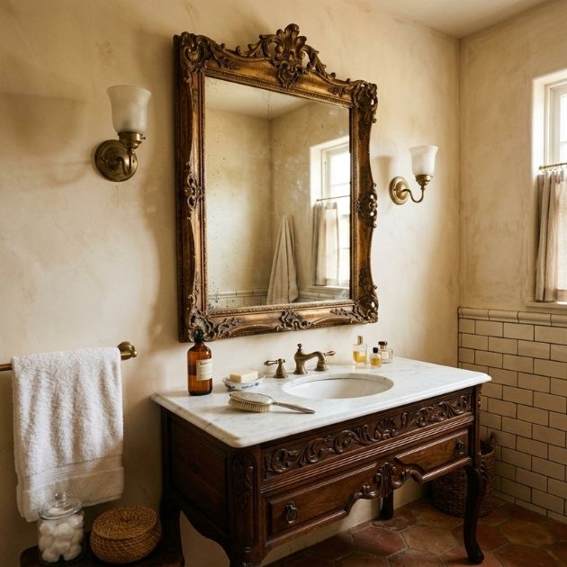 Antique Style Mirror