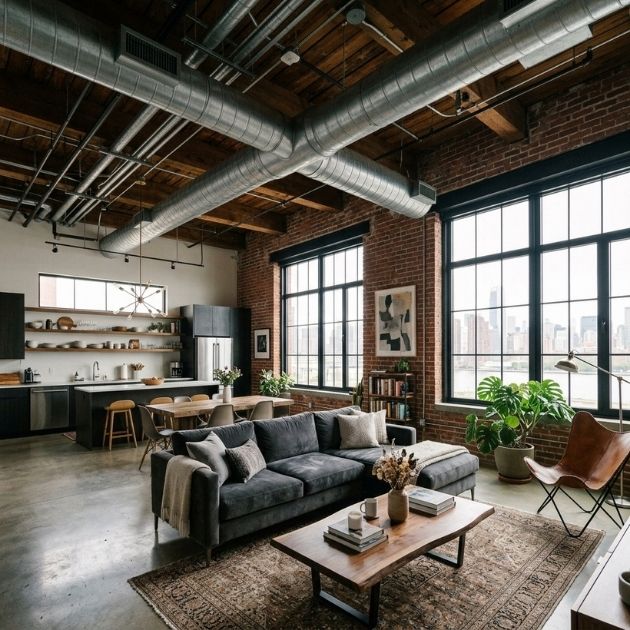 
Blend with Loft and Modern Spaces