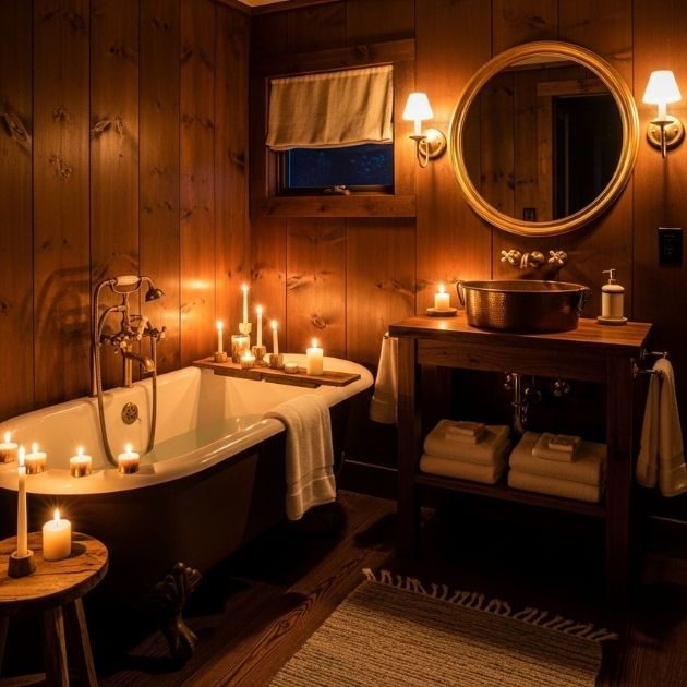 Choose Warm, Layered Lighting