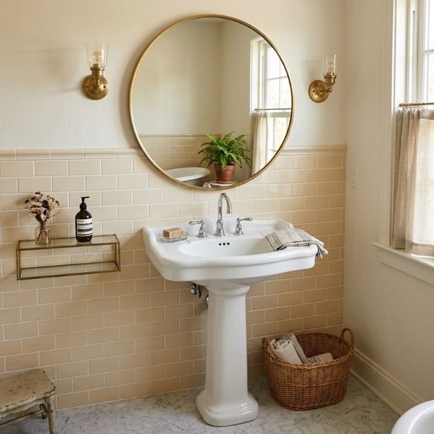 Classic Round Mirror