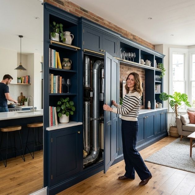 Combine with False Cabinets