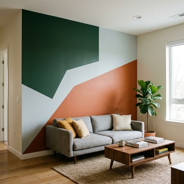 Contrasting Paint Blocks
