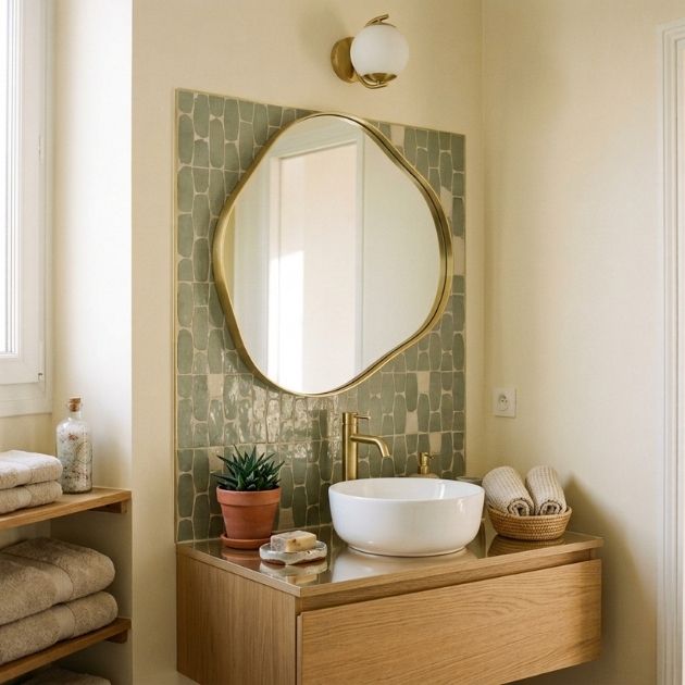 Custom Shaped Mirror