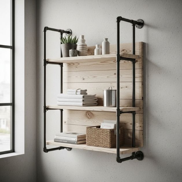Industrial Pipe Standing Rack