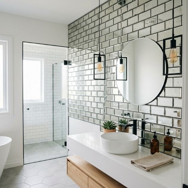 Mirrored Wall Tiles