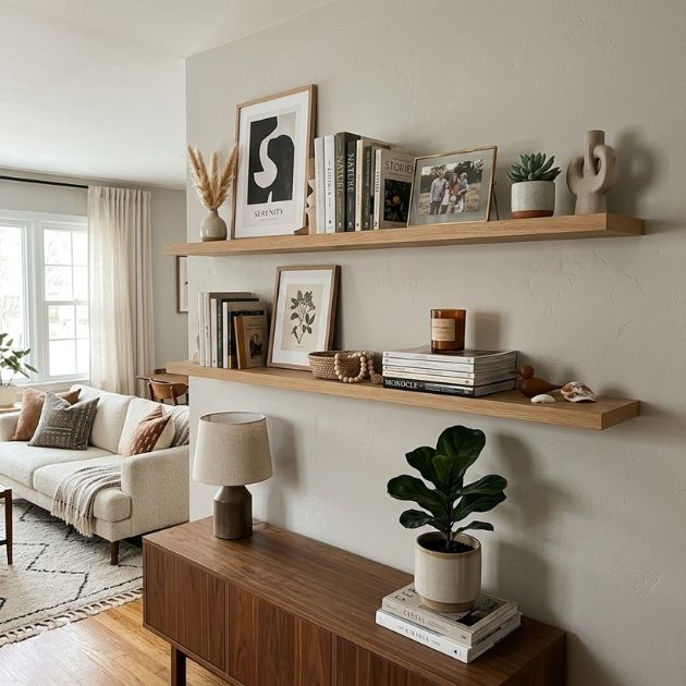 Narrow Display Ledges