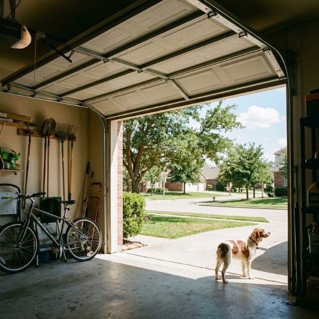 Open the Garage Door