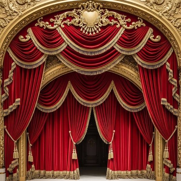 Red Drapery