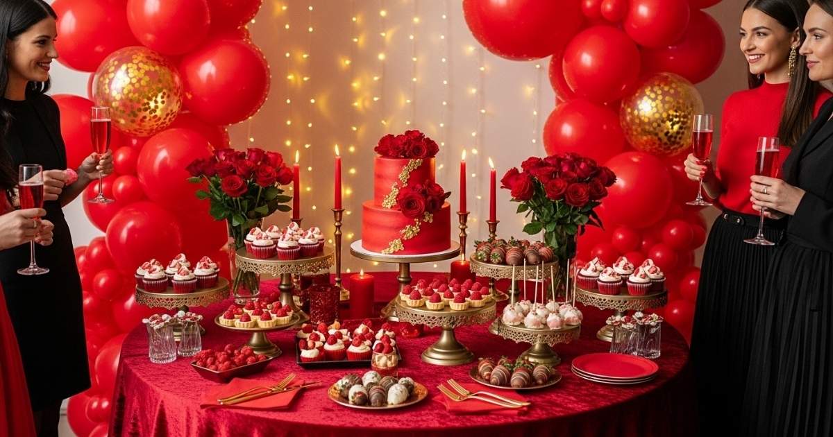 Red Theme Party Ideas