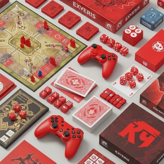 Red-Themed Party Favors