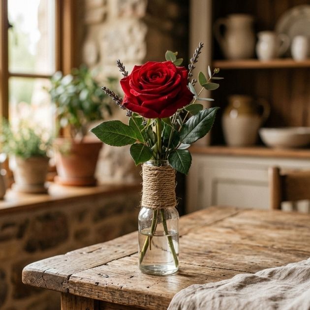 Rustic Charm with Twine