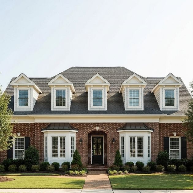 Symmetrical Dormer Placement