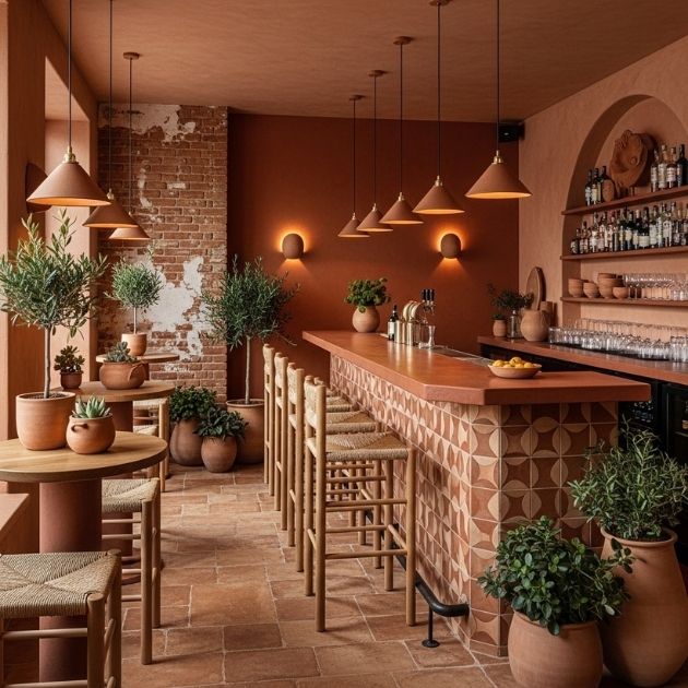 Terracotta for a Warm Earthy Feel