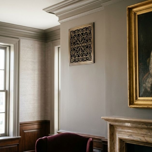 Elevate your ducts with decorative grilles that add a touch of elegance.
