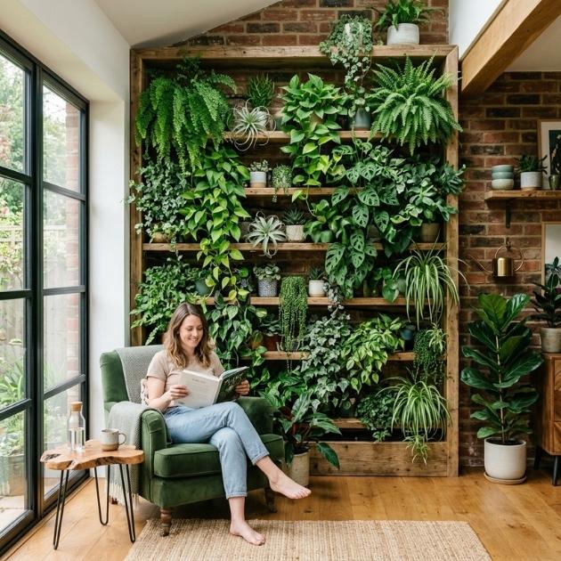 Vertical Plant Display