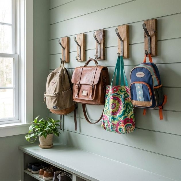 Wall Hooks to Maximize Space