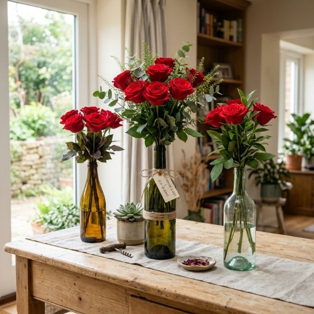 Wine Bottle Display
