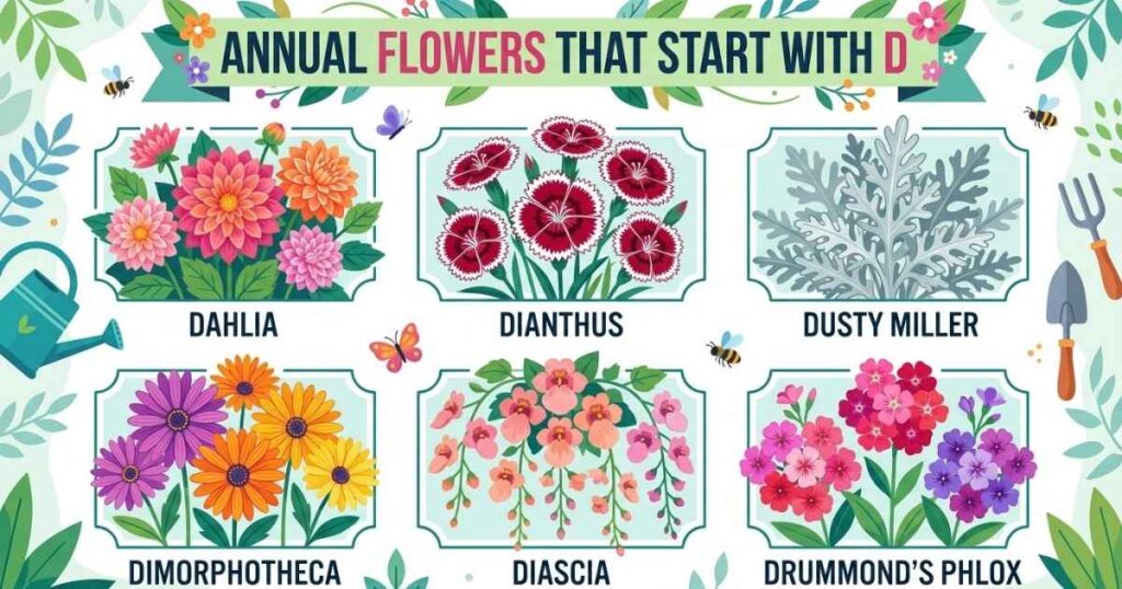 Annual Flowers That Start With D