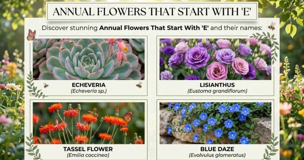Annual Flowers That Start With E