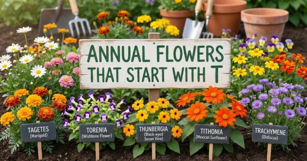 Annual Flowers That Start With T