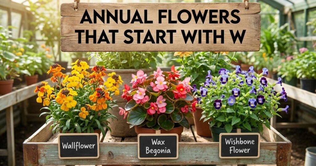 Annual Flowers That Start With W
