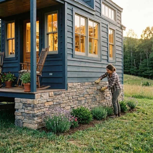 Classic Beauty with Stone Veneer
