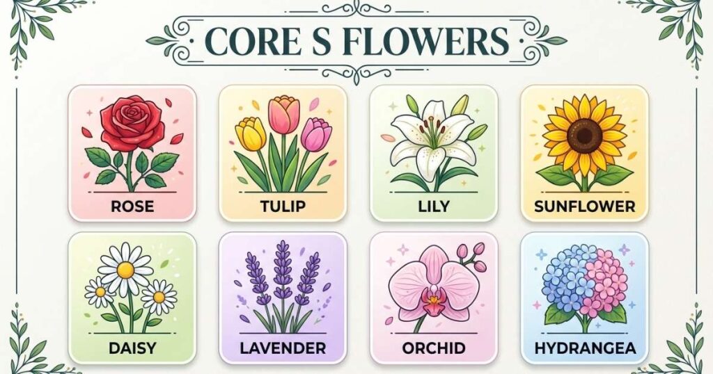 Core S Flowers