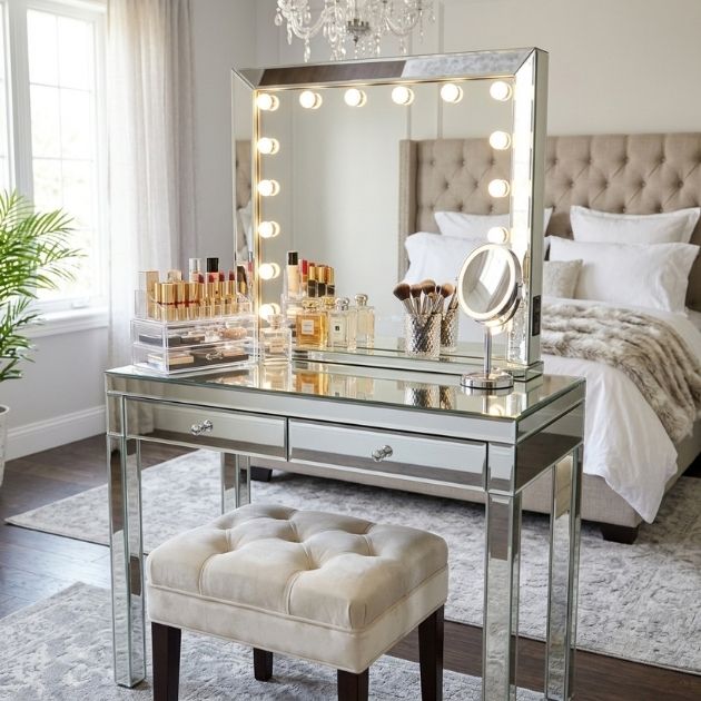 Create a Glamorous Vanity Area