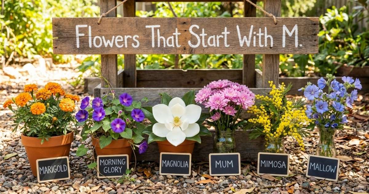 Flowers That Start With M