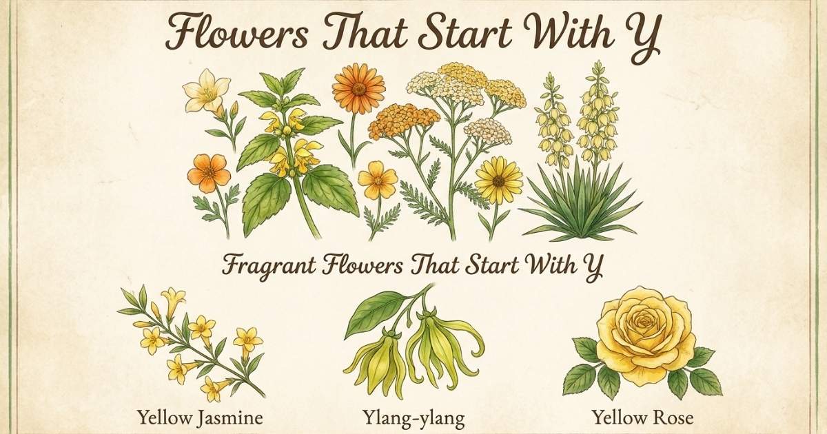 Flowers That Start With Y