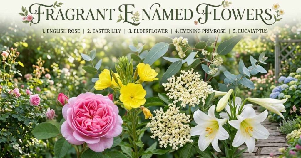 Fragrant E Named Flowers