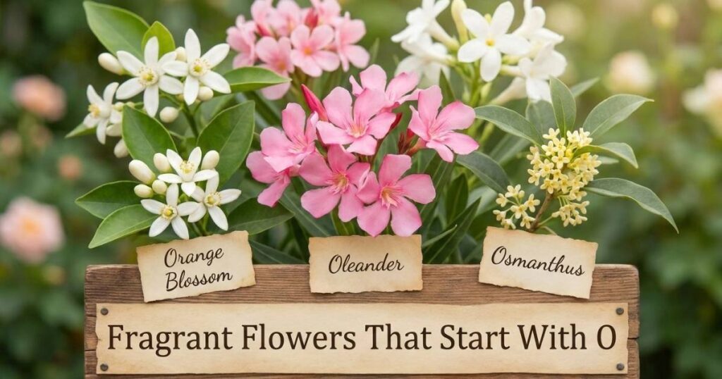 Fragrant Flowers That Start With O