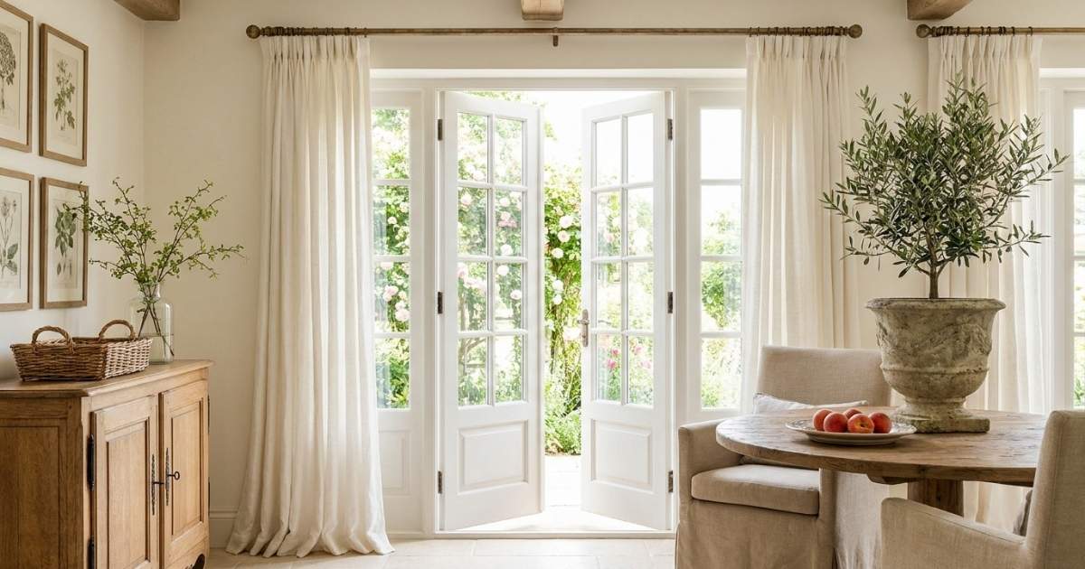 French Door Decor Ideas