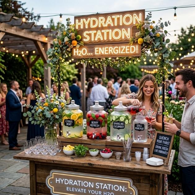 Hydration Station with a Twist