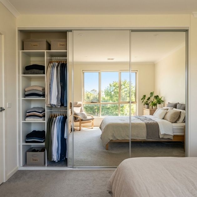 Mirrored Wardrobes for Space and Style