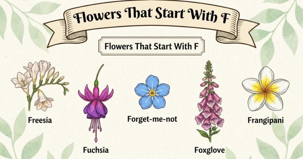 Purple Flowers That Start With F