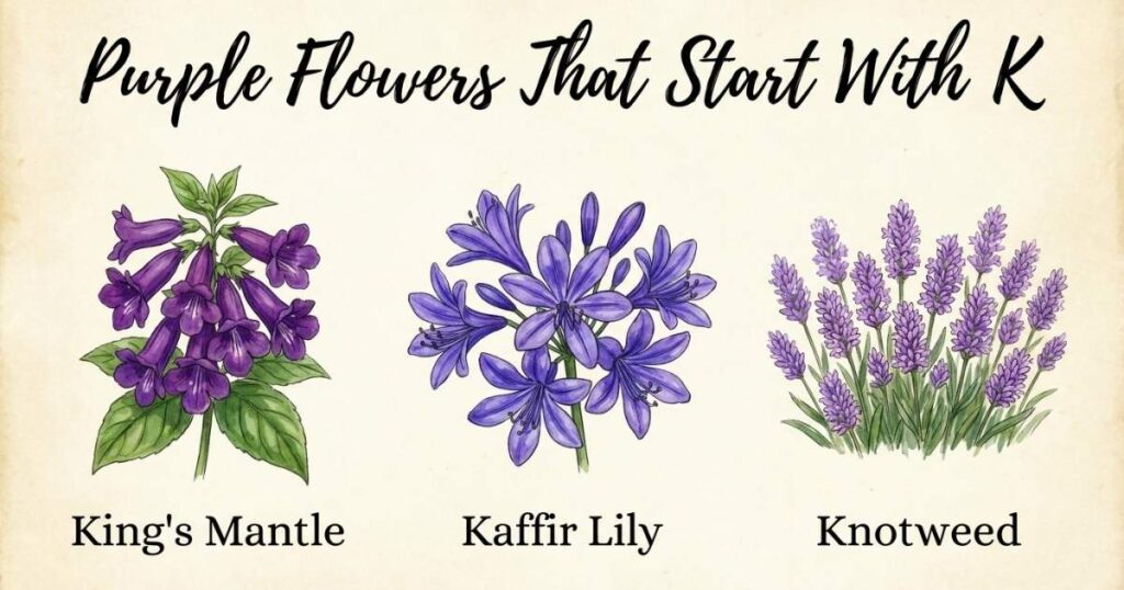 Purple Flowers That Start With K