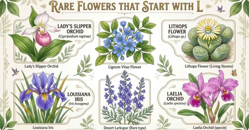 Rare Flowers That Start With L