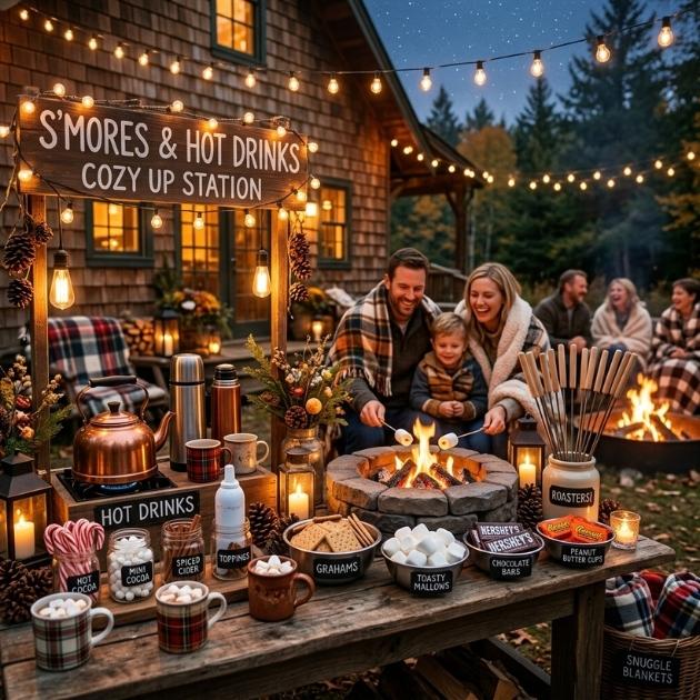Smores and Hot Drinks Haven