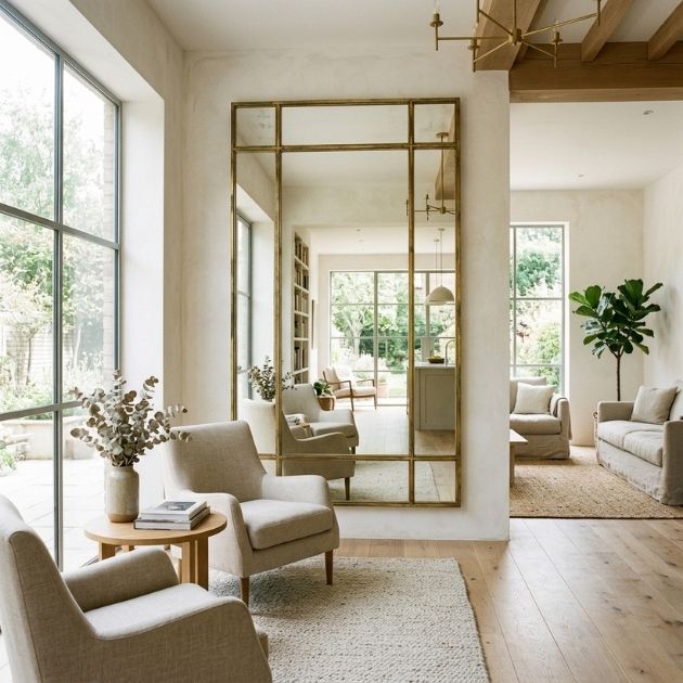 Statement Mirrors to Enhance Space