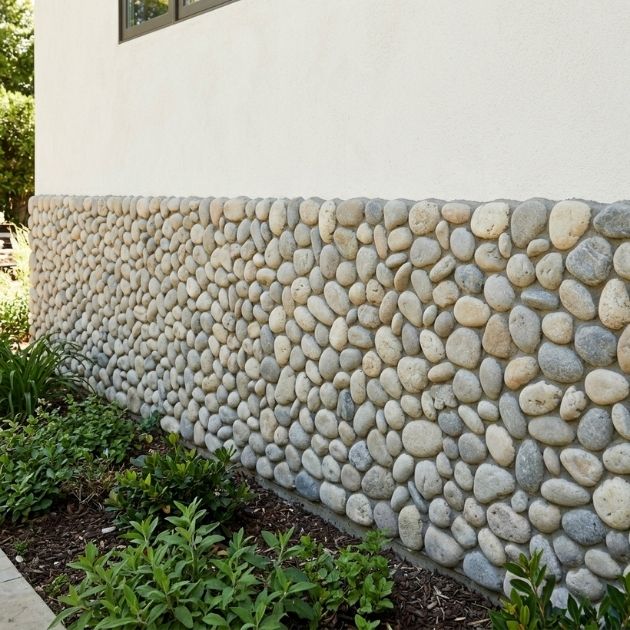 Textured Pebble Skirting